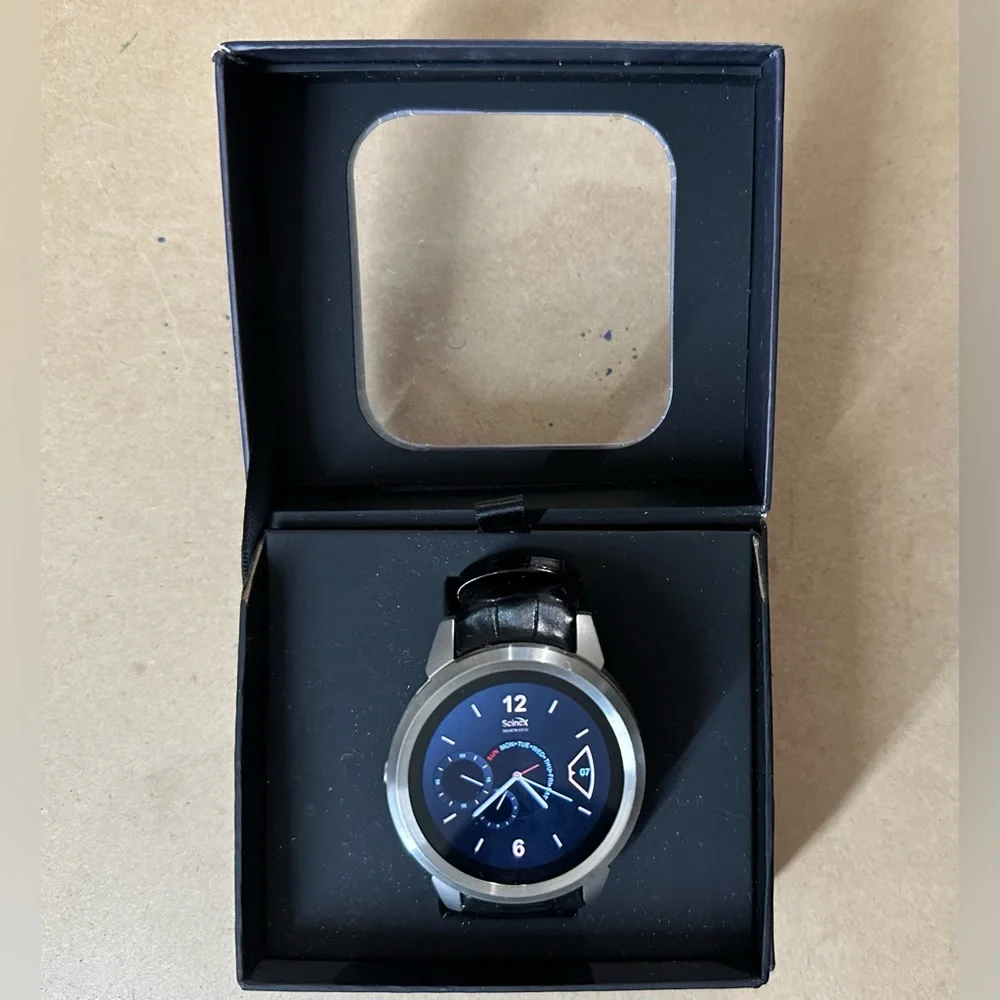 Scinex Halo Smart watch‎ Android 5.1 (Silver Black)